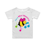 Mini Maestros Babies' Tee White - AS Colour - Wee Tee